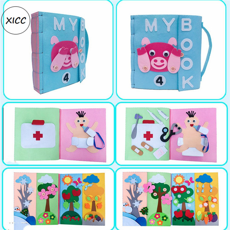 Non-Woven Felt Fabric Sewing D - Kids First Education 评论和价格